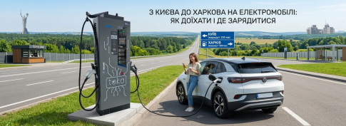 З Києва до Харкова на електромобілі: як доїхати і де зарядитися