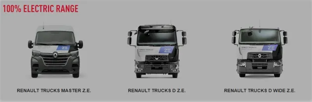 Renault (D Z.E., Master Z.E., D Wide Z.E.)