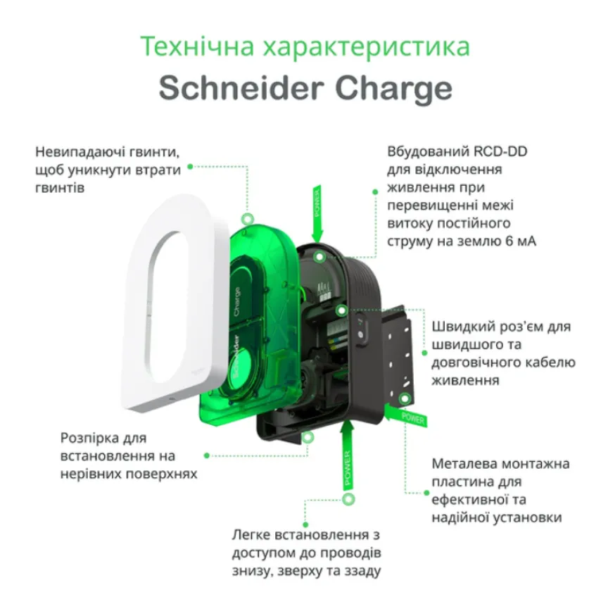 Зарядна станція Schnider Electric EVH5A07N2C5